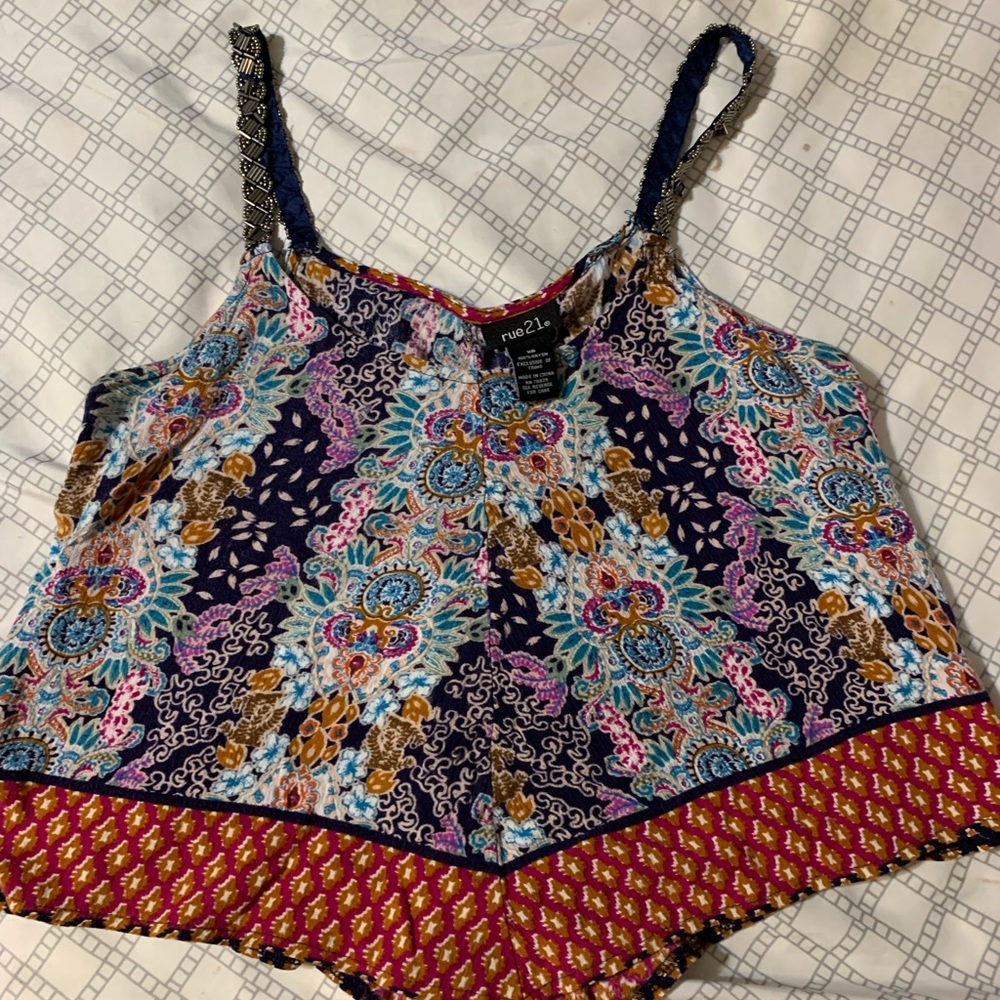 Boho tank top